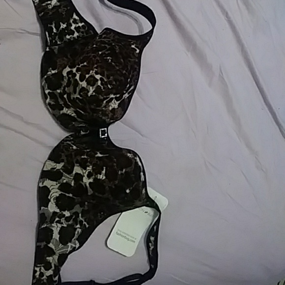 Fashion Bug Intimates & Sleepwear Fashion Bug Animal Print Bra 36d